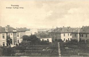 Pozsony, Pressburg, Bratislava; - 20 db régi képeslap jó lapokkal / 20 pre-1945 postcards with good ...