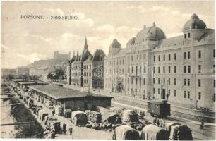 Pozsony, Pressburg, Bratislava; - 20 db régi képeslap jó lapokkal / 20 pre-1945 postcards with good ...