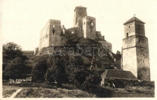 Trencsén, Trencín; Hrad / vár / castle. Foto Tatra