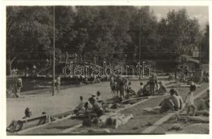 Pöstyén, Piestany; Éva strandfürdő / Kúpaliste Eva / spa, swimming pool