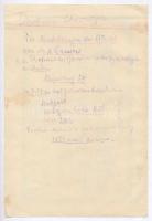 Románia / Lugoj 1924. "Krassói Takarékpénztár" részvénye 200L-ről T:II fo.
Romania / Lugo...