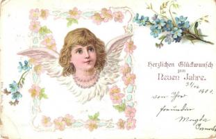 4 db főleg RÉGI képeslap; két üdvözlőlap, Kápolna, Frank Anna háza / 4 mostly pre-1945 postcards; 2 ...