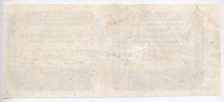 Franciaország 1792. 50s "Assignata" (2x) ívben T:III,III- ly.
France 1792. 50 Sols "...