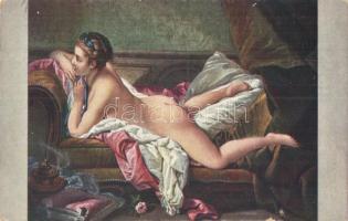 27 db RÉGI erotikus művész motívumlap / 27 pre-1945 erotic art motive postcards