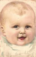 19 db RÉGI gyerek művész motívumlap / 19 pre-1945 children art motive postcards