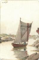 20 db VEGYES hajó motívumlap / 20 mixed ship motive postcards