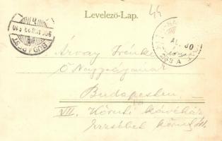 1900 Nagyszombat, Tyrnau, Trnava; Fő tér, Manheimer, Leopold Herzog, Magran Miksa, Bauer, Hugo Marti...