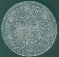 Ausztria 1900. 5K Ag T:2