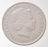 Nagy-Britannia 2015. 2Ł Ag II. Erzsébet (1oz/0.999) T:BU Great Britain 2015. 2 Pounds Ag Elizabeth II (1oz/0.999) C:BU