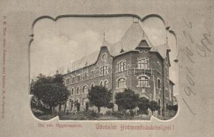 Hódmezővásárhely, Református főgimnázium. Art Nouveau
