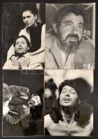 A Független Színpad színészei és rendezői, 7 db fotó, 40x30 cm