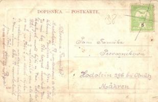 Árpatarló, Ruma; Hauptgasse / Glavna ulica / Fő utca,  üzletek. W. L. Bp. 4308. / main street, shops...