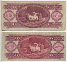 1949. 100Ft (2x) T:III 
Adamo F28