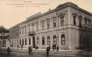 Újvidék, Novi Sad; M. kir. katolikus főgimnázium. W. L. 291. / Kön. Ung. Kath. Obergymnasium / Catholic grammar school