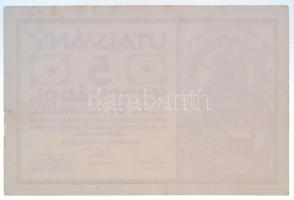 Budapest 1919. 5K "Ganz-Törzsgyár Munkásai" utalvány sorszám nélkül T:I- hajtatlan, szélén...