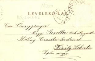 1899 Bácsordas, Karavukova, Karavukovo; Kirche, Pfarrhaus, Lehrer-Wohnung, Gemeindehaus, Notär-Wohnu...