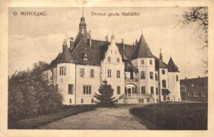 Alsómiholjác, Donji Miholjac; Majláth kastély. Kohn Gábor kiadása / Dvorac grofa Mailátha / castle (EB)