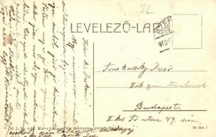 Szentes, Báró Harucker utca. W. L. Bp. 4134. Eisler Lajos kiadása (EK)