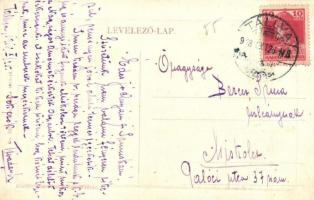 Tállya, Maillot kastély, kert. W. L. Bp. 5573. Kiadja: Auerswald Gyula (EK)