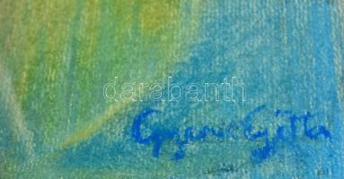 Gyenes jelzéssel: Sejtelem. Pasztell, papír, keretben, 36×30 cm