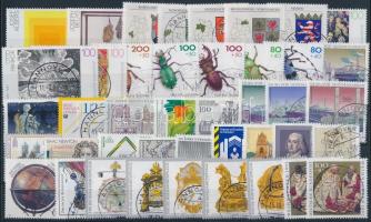 1992-1993 61 klf bélyeg (1993 csaknem a teljes évfolyam kiadásai), 1992-1993  61 stamps