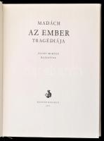 Madách Imre: Az ember tragédiája. Zichy Mihály rajzaival. Bp., 1962, Magyar Helikon. Vászonkötésben,...