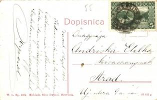 Derventa, Dervent; Gornja Mahala / street view. W. L. Bp. 4964.  (EK)