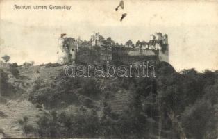 Revistyeváralja, Revistye (Ricse), Revista, Revistské Podzámcie (Zsarnóca, Zarnovica); várrom a Garam-völgyben. Joerges kiadása 1907. / castle ruins in Hron valley (fl)