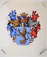 1912-1941 A sóváradi Várady-Sebe család címerei, a sóváradi Sebe család leszármazási táblája, és a r...