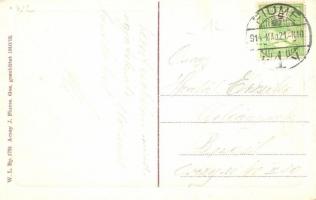 Abbazia, Palmen-Gruppe / pálmafák a tengarparton. W. L. Bp. 1731. Acsay J. kiadása  / palm trees on ...