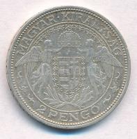 1933. 2P Ag "Madonna" T:2,2- 
Adamo P7