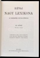Révai Nagy Lexikona I-XXI. kötet. (Teljes!) Szekszárd, 1989-1996, Szépirodalmi-Babits Könyvkiadó. Ki...