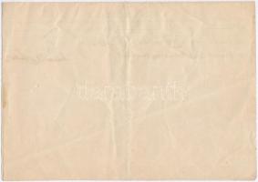 Budapest 1929. "A 'Csörsz-utca 7. számú ház' Szövetkezet" névre szóló részjegye ...