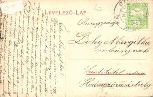 Székelykeresztúr, Cristuru Secuiesc; A város látképe. W. L. 1767. / general view (ragasztónyom / glu...