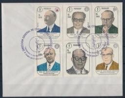 1991 Orvosok sor Mi 4537-4542 FDC-n