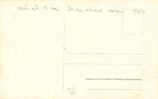 1917 A 34. gyalogezred 406. fa gerendákból készült műút / WWI K.u.k. military, driveway made of wood...