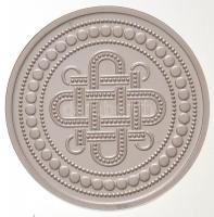 Ifj. Szlávics László (1959-) DN "Szent Korona emlékérem" részben aranyozott, peremén jelze...