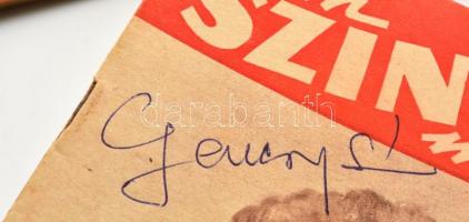 1957-1962 A Film Színház Muzsika c. lap számai, benne számos színész saját képén saját kezű aláírása...