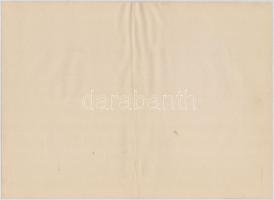 Sopron 1926. "Soproni Takarékpénztár" részvénye 10P-ről, magyar és német nyelvű, szárazpec...