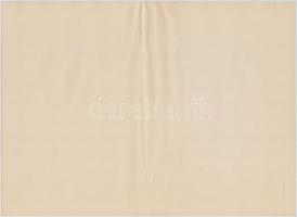 Sopron 1926. "Soproni Takarékpénztár" részvénye 10P-ről, magyar és német nyelvű, szárazpec...