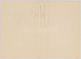 Sopron 1926. "Soproni Takarékpénztár" részvénye 10P-ről, magyar és német nyelvű, szárazpec...