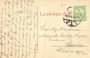 Brassó, Kronstadt, Brasov; Árvaház utcai kapu. W. L. 133. / Thor in der Waisenhausgasse / street vie...