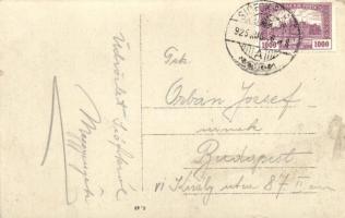 1925 Siófok, Fürdőzők a strandon. photo