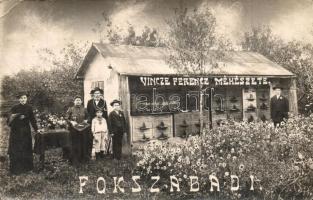 ~1910 Balatonszabadi, Fokszabadi; Vincze Ferencz méhészete. Vinczéné levele. photo (EK)