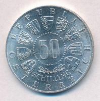 Ausztria 1964. 50Sch Ag "IX. Téli Olimpia Innsbruck" T:1- Austria 1964. 50 Schilling Ag &q...