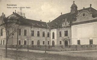Komárom, Komárno; Kultúr palota. L. H. Pannonia 3158. / Kultur Palais / culture palace (ázott sarok / wet corner)
