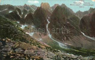 Tátra, Felkai-völgy, Bibircs-csoport. Feitzinger Ede No. 1090. / valley, mountain group (EK)