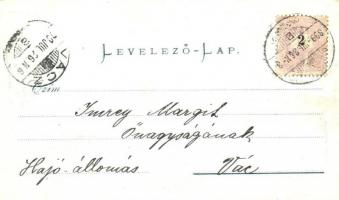 1899 Nagyszombat, Tyrnau, Trnava; régi látkép, Alsó hosszú, Színház és Szemináriumi utca, Invalidus ...