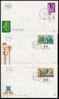11 klf tabos FDC, 11 FDC's
