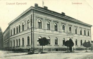 Eperjes, Presov; Szeminárium, papnevelde. W. L. 620. / Seminarium / seminary, theological college (EK)